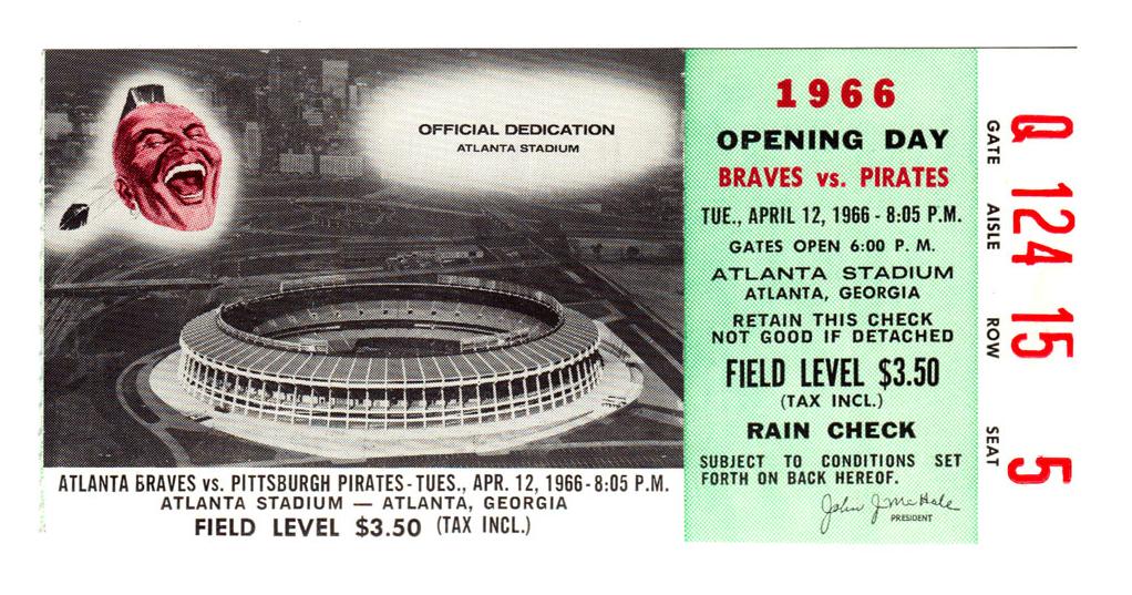 Lot Detail - 1966 Eddie Mathews Game Used Atlanta Braves Home